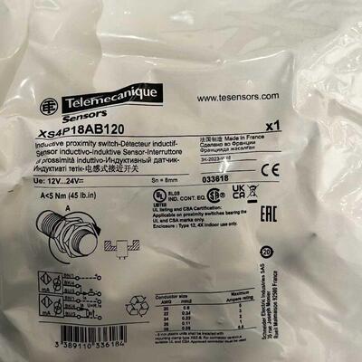 议价XS4P18AB120 电感式接近开关 多功能工业传感器维修