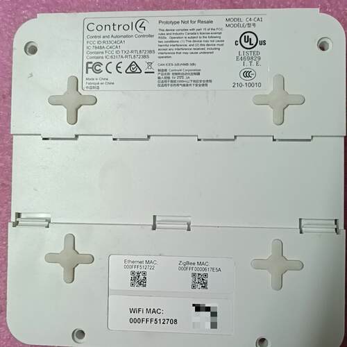 议价C4-CA1 Control4 控制自动化控制器 工业工控配件维修
