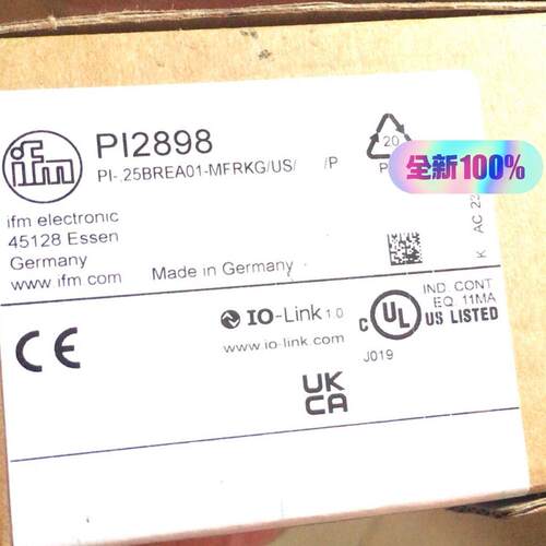 议价PI2898 ifm易福门 工控自动化传感器维修
