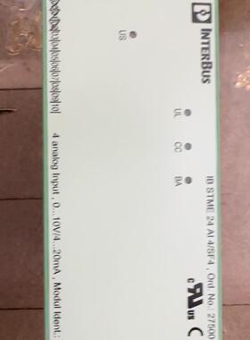 议价IB STME 24 AI 4/SF4 工控模块 性能稳定 自动化设备配件维修