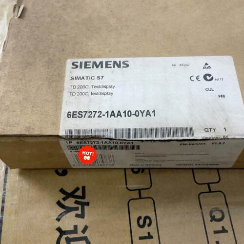 议价6ES7272-1AA10-0YA1 TD200C 文本显示工控模块维修