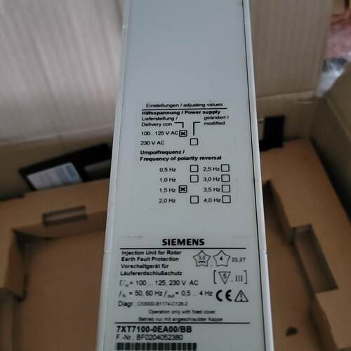 议价7XT7100-0EA00/BB 转子接地保护注入单元 工控自动化配件维修