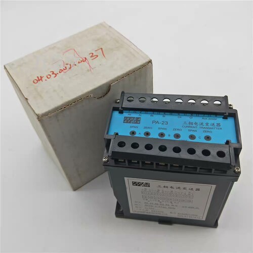 议价PA-23-A2-O2-P6 三相电流变送器 工控自动化信号变送模块维修