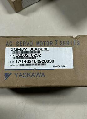 议价SGMJV-08ADE6E 伺服电机 安川5系交流工控自动化配件维修