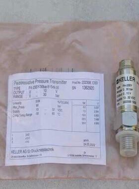 议价PA-23SY KELLER科勒尔压力传感器 工业检测测量传感元件维修