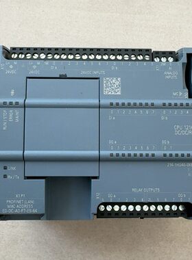 议价6ES7 214-1HG40-0XB0 PLC模块 CPU1214C 可编程控制模块维修