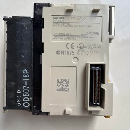 议价CJ1W-DA041 CT211 D/A转换单元工业工控模块维修