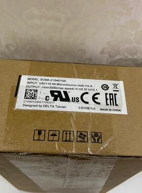 议价ECMA-C10401GS 交流伺服马达 台达工控自动化配件 ASD-A维修