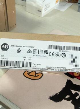议价1756-L72 AB模块 ControlLogix 4MB控制器 工控模块维修