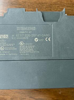 议价6ES7 326-2BF41-0AB0 PLC模块 工控自动化输模块维修