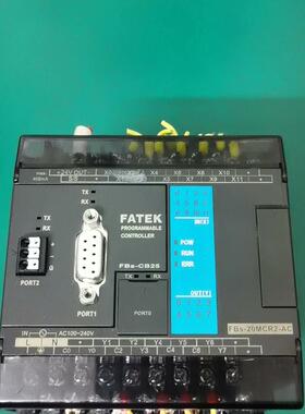 议价FBS-20MCR2-AC FBS-CB25 永宏PLC可编程控制器工控模块维修