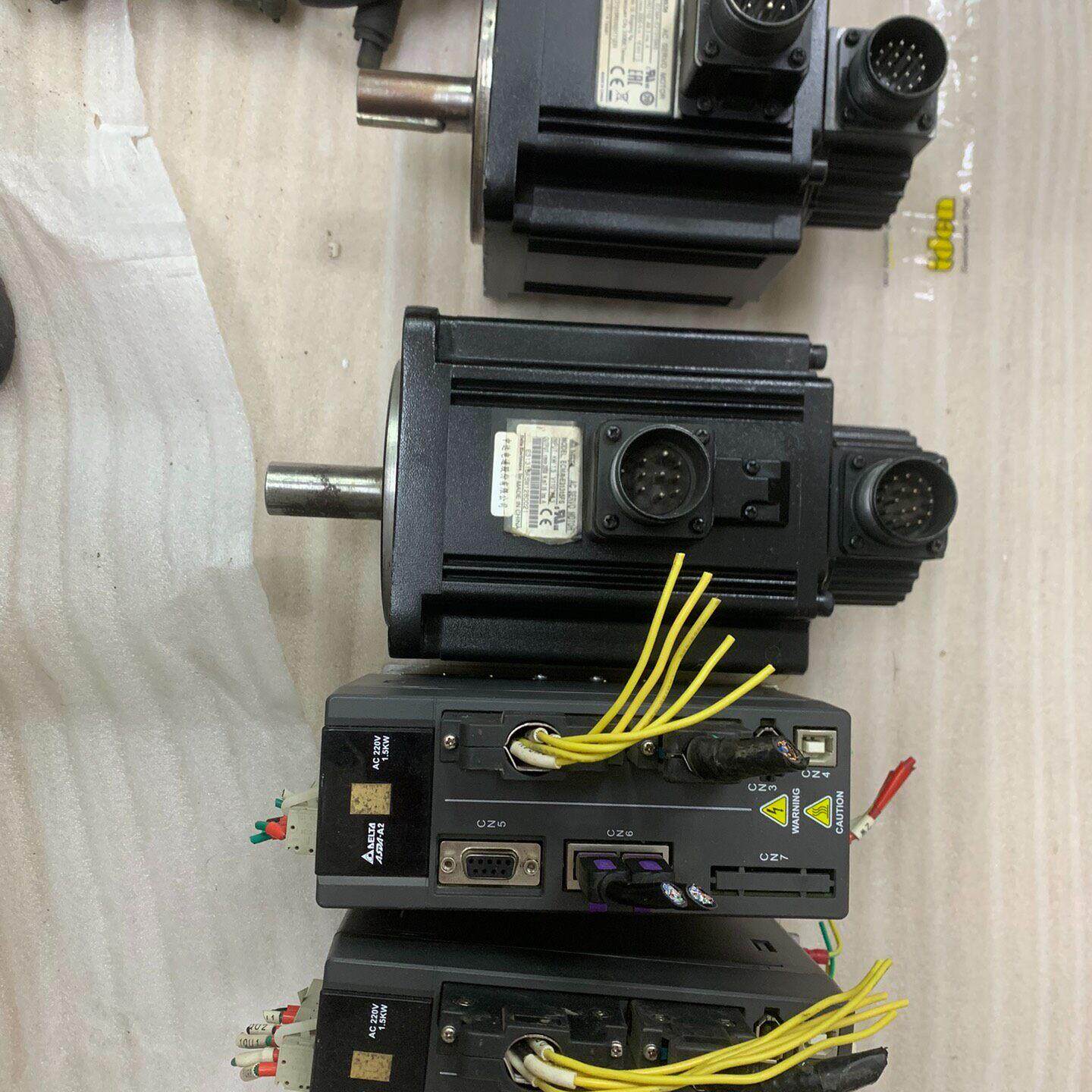 议价ASD-A2-1521-M EC 台达伺服电机 1.5KW 工业控制传动电机维修