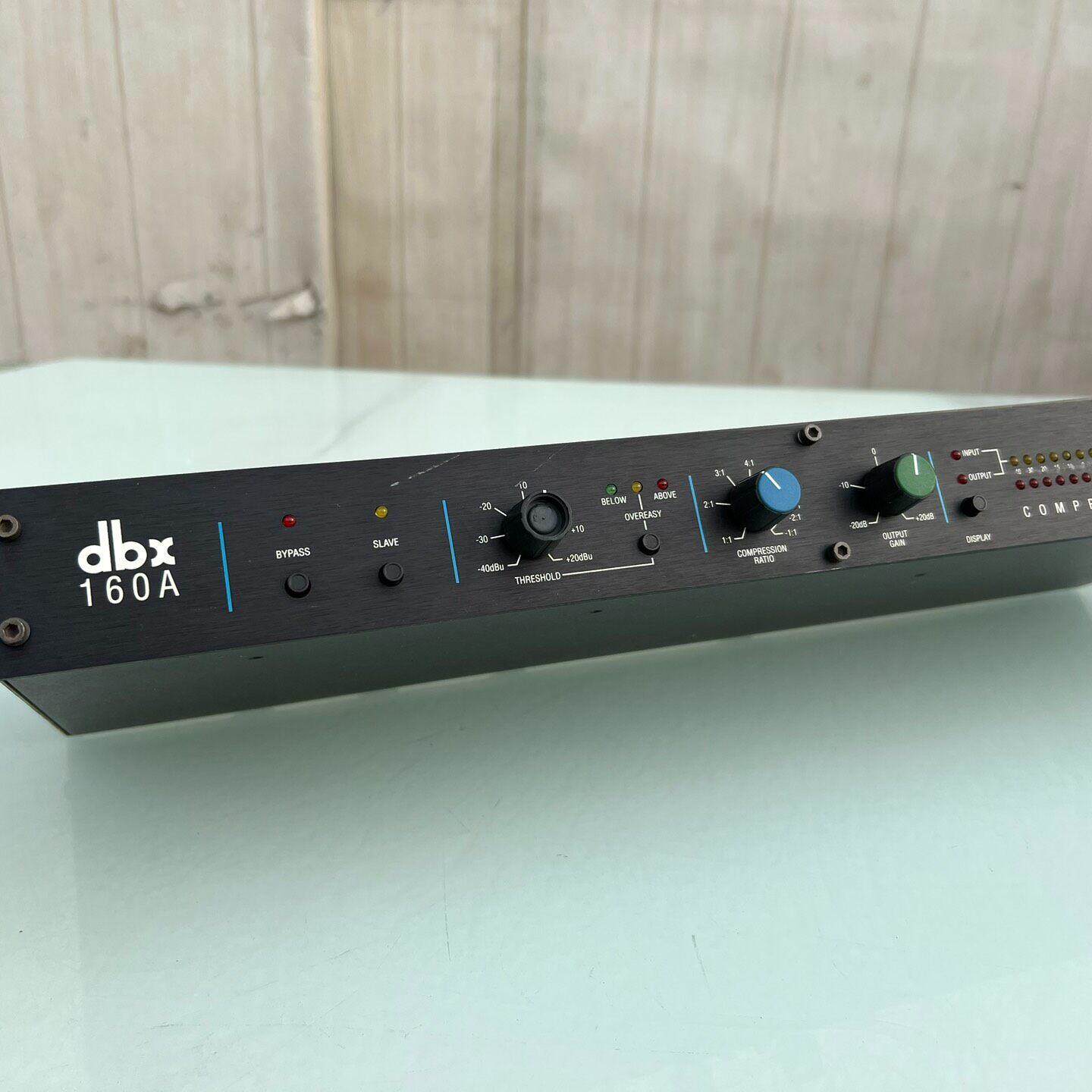 议价DBX 160A 压限器 双声道 专业音频压缩限幅 音响周边设备维修