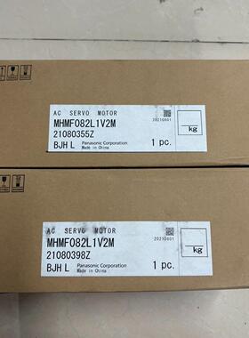 议价MHMF082L1V2M 伺服电机 松下A6 750W工控自动化配件维修