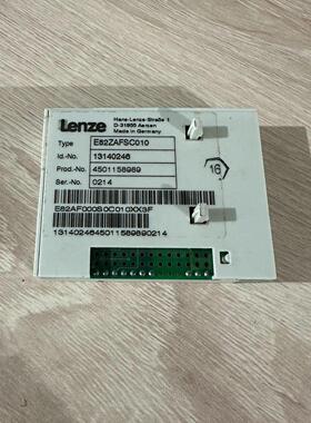 议价E82ZAFSC010 伦茨变频器IO模块 订货号13140246维修