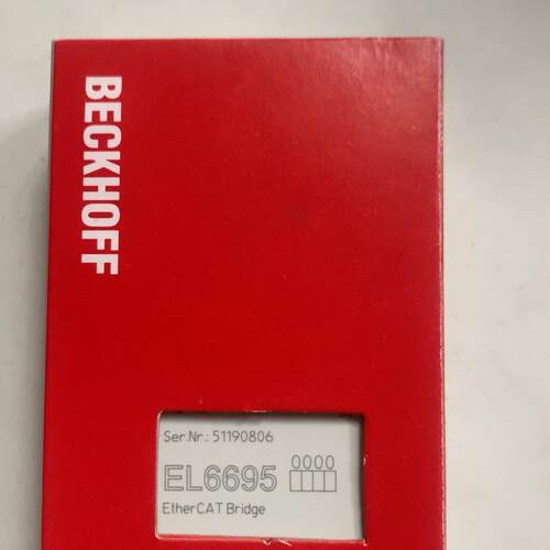 议价EL6695 倍福工控模块 EtherCAT Bridge端子模块维修