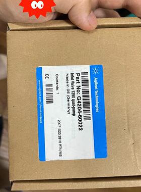 议价G4204-60022 入口阀 安捷伦实验室仪器配件维修
