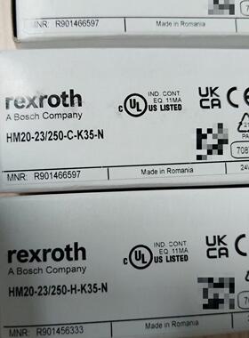 议价R901466597 HM20-23/250-C-K35-N 力士乐传感器 工控配件维修