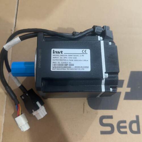 议价IMS20A-08M75B30C-2-P9 英威腾伺服电机 0.75KW工控配件维修