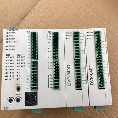议价DVP28SV DVP04AD DVP04PT 台达PLC工控模块可编程控制器维修