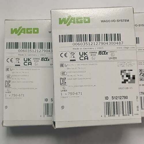 议价750-671 WAGO万可 步进控制器模块 工业工控配件维修