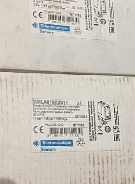 议价XMLA010A2S11压力开关 工控自动化器材配件维修