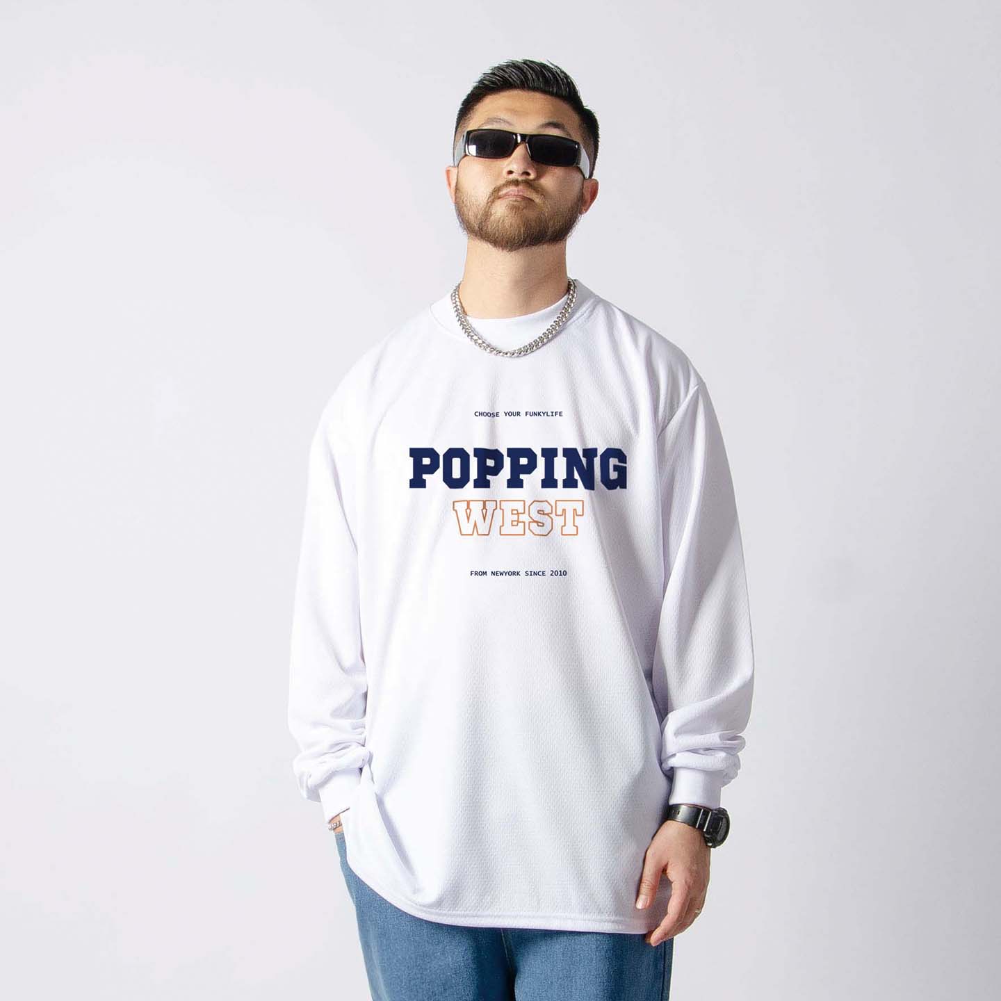 WESTPOPPING街舞练功服