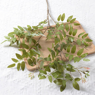 仿真凤凰叶婚庆家居花艺摆件客厅装饰礼物室内人造绿植仿真绿植