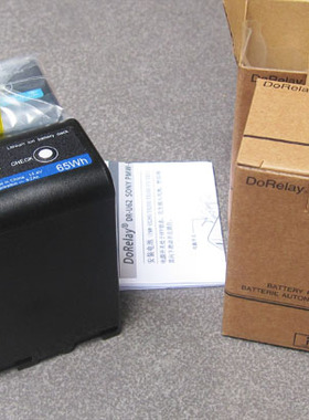 DoRelay u62电池 适用 Z280/Z200/NX800/X280/FX6/EX1R/Fs5摄像机