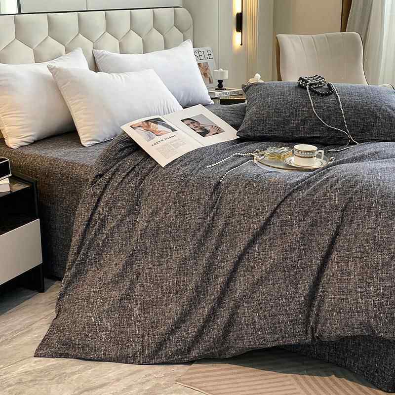 纯被棉被磨内毛单件全棉褥子胆套宿舍套学生单双人罩200x2RB0冬季