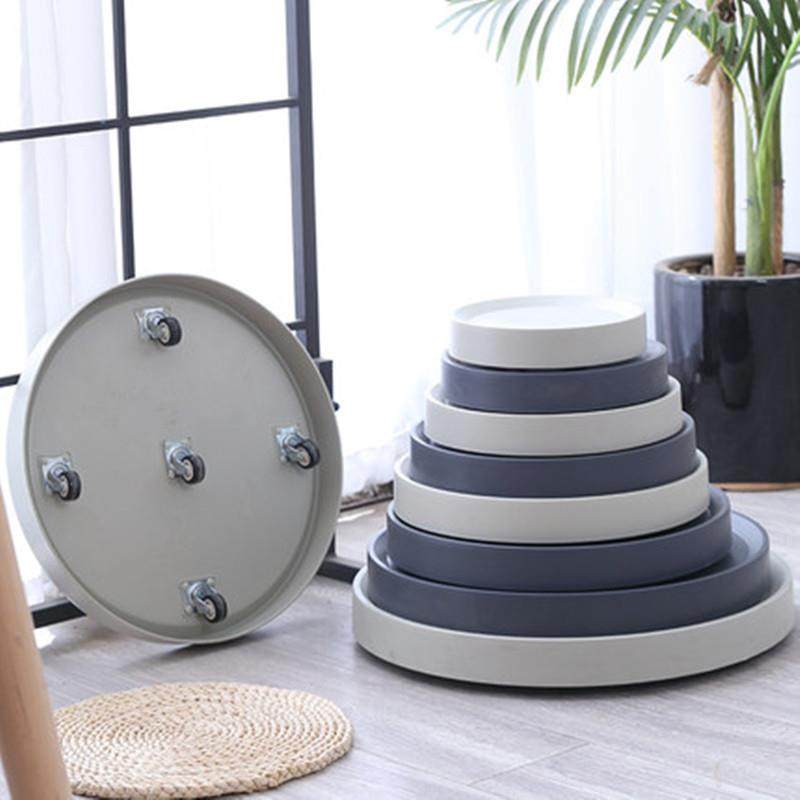 万向轮接水盘带轱辘花盆垫移动花盆托盘加厚花架架子园艺多肉底座,家居饰品,花盆,淘宝优惠券,粉丝福利购,淘宝优惠卷