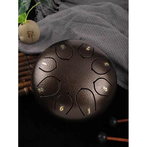 全音阶6寸8音带47空灵鼓色空鼓梵音鼓忘忧鼓外贸批发乐器厂家