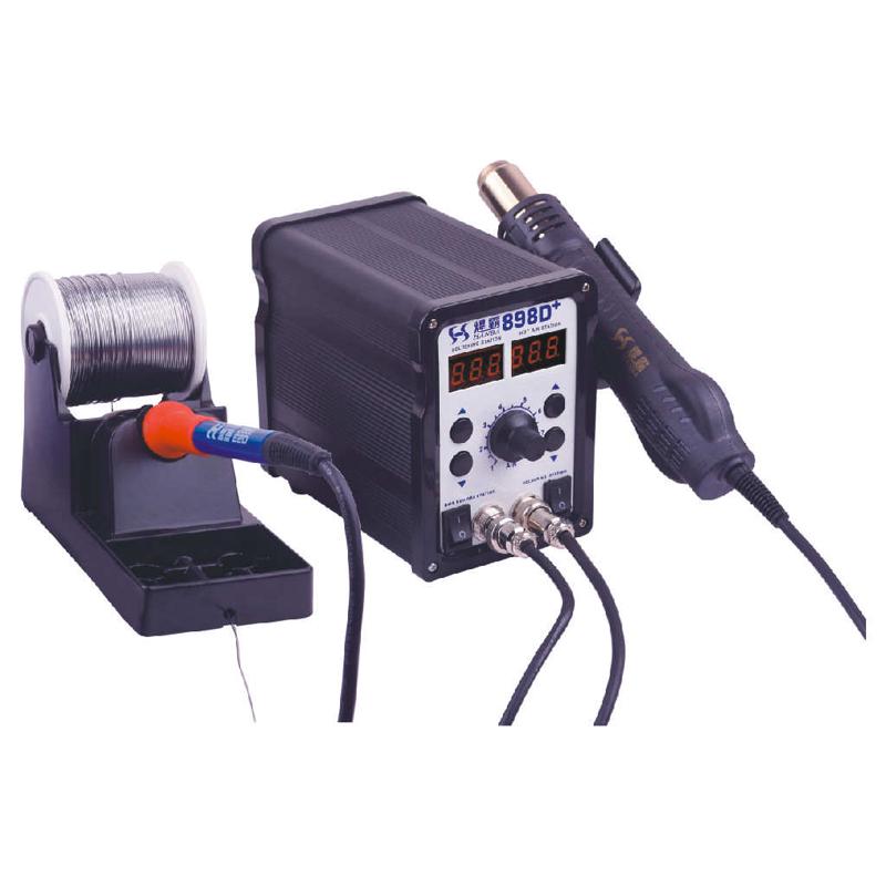 焊霸大功率烙铁手柄937+ 936A 898D+恒温电焊台手柄