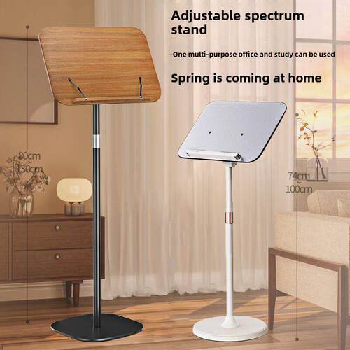 地板站立式阅读架音乐架实木桌面升降式古筝吉他音乐架儿童站立式