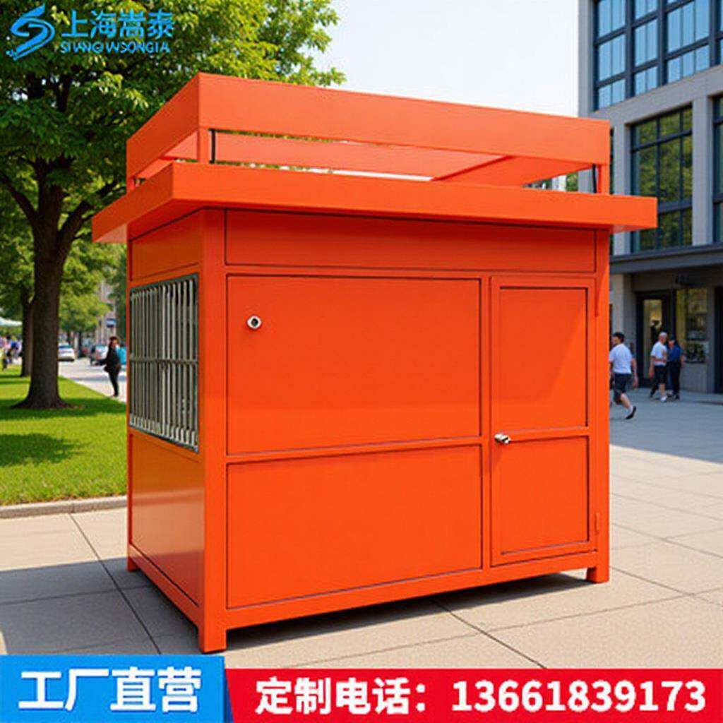 户外可移动奶茶屋活动街道岗亭报刊亭景区售卖厂家直销售货亭