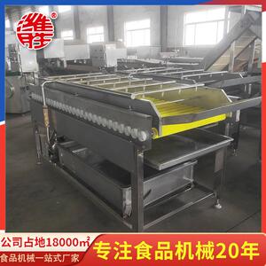 大型毛辊喷淋式清洗机花生去泥清洗机不锈钢喷淋式清洗机设备