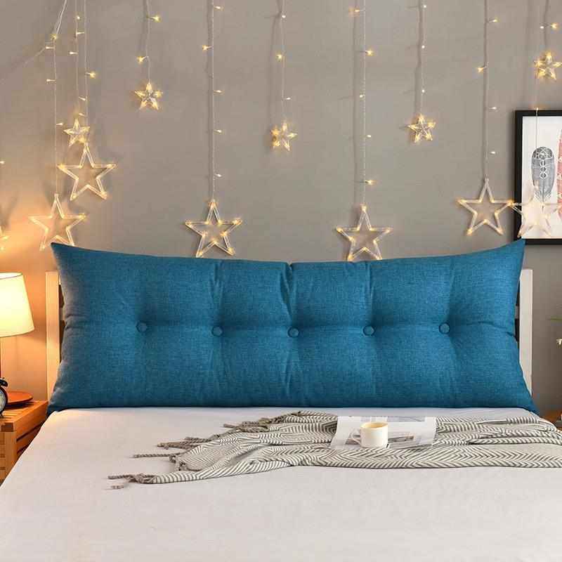 ins棉麻布靠垫背床头 床靠垫床头靠背床上靠枕大靠背软包床头靠垫,居家布艺,靠垫/抱枕,淘宝优惠券,粉丝福利购,淘宝优惠卷
