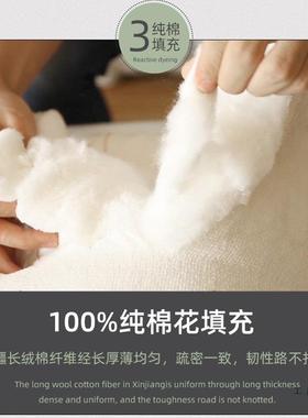 棉质花褥双人1.8m1.5宿床F5M6S68M褥学生舍单人质1.2子米垫被加厚