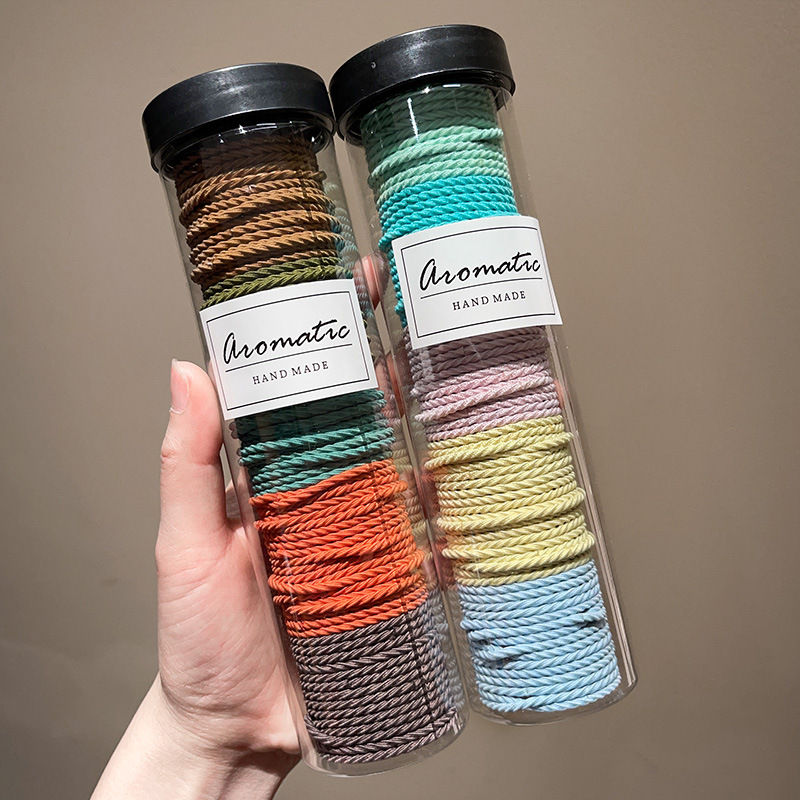 橡皮筋罐装皮筋弹力耐用马尾发网