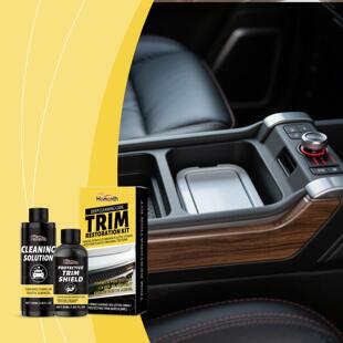 HOMONTH Car Plastic Cleaning and Care Kit - Interior Cleanin