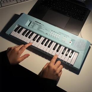 多功能电子琴钢琴儿童玩具带话筒可弹奏初学家用女孩宝宝生日礼物