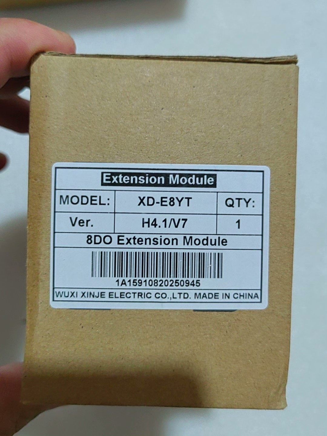 XD-E8YT信捷扩展，全新的，实物图，工程余料一个