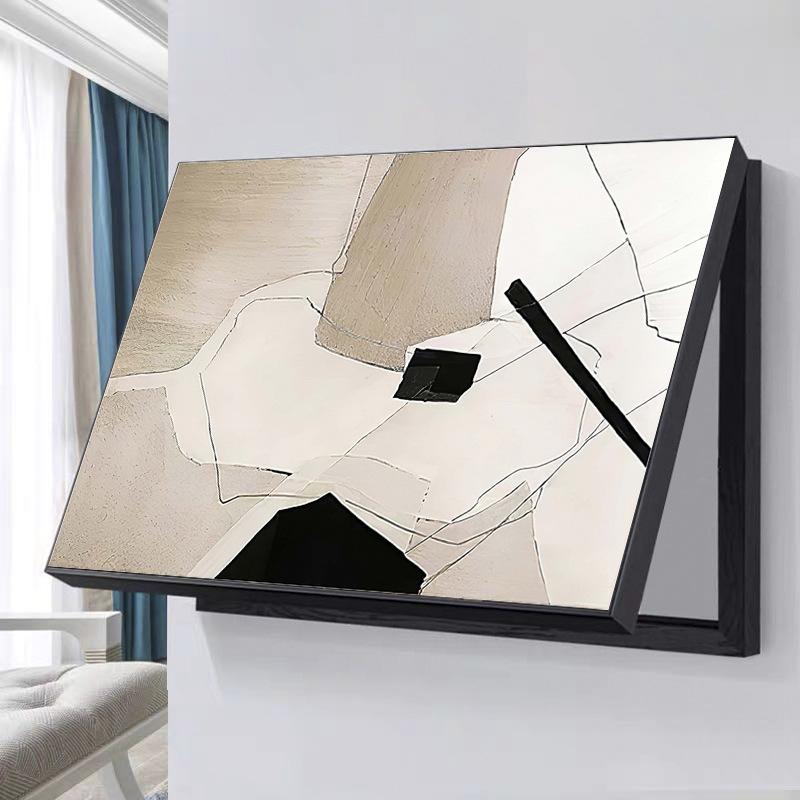 电表箱装饰画抽象客厅现代装饰画