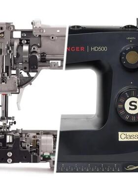 胜家HD00家多功能台式大功率5小缝型纫用机HD500新款吃厚