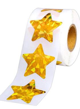 Holographic Gold Star Stickers for Kids Reward 100-500Pcs