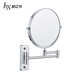 镜子伸缩卫生间可自美容粘浴室酒店壁挂免双面化妆镜贴墙折叠打孔