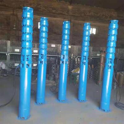 200QJ井用潜水泵 多级立式高扬程河田灌溉水泵农用铸铁 QJ深井泵