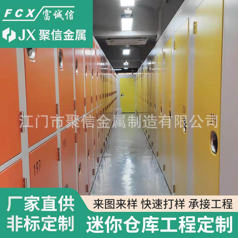 智能迷你仓钣代工金工程加工物品储藏柜小仓库一体自存港式