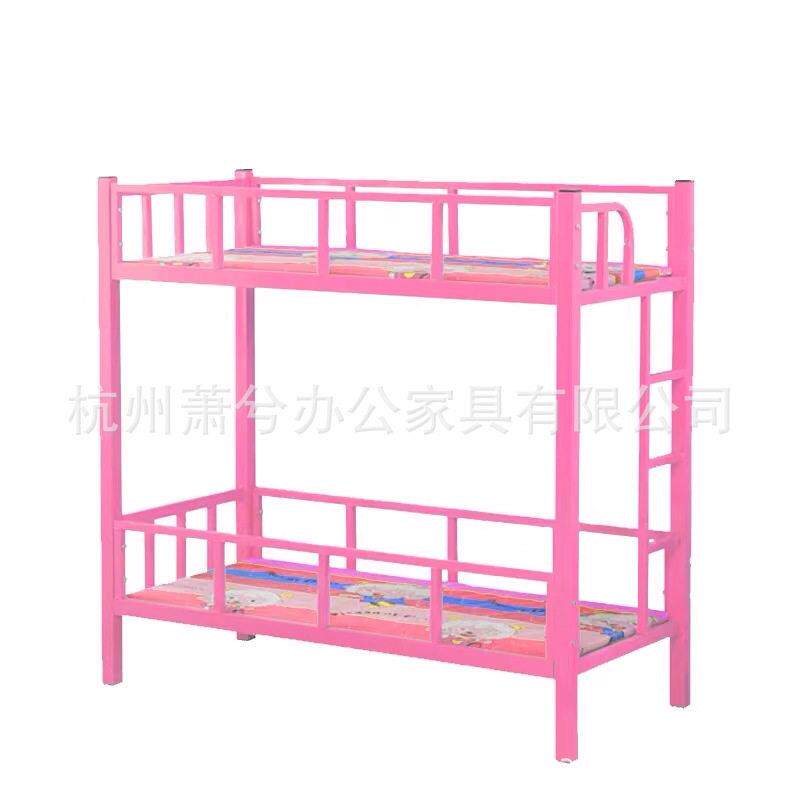 儿童上下铺铁架床辅导班托管班午休床幼儿园上下小床小学生午托床