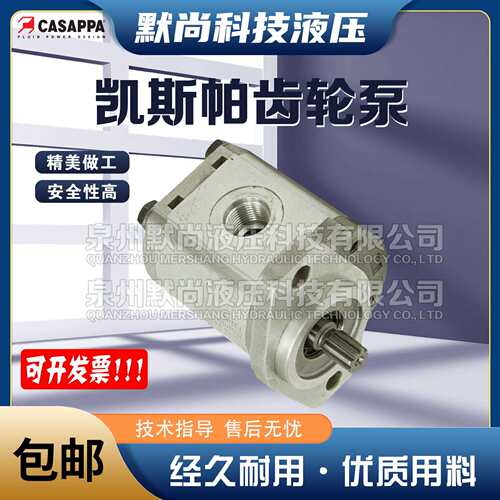 凯斯帕CASAPPA齿轮马达PLM30.22/27/34/38/43/51/61/73/82/90R